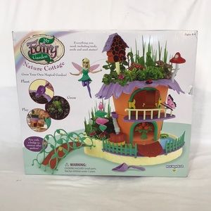 PLAY MONSTER My Fairy Garden Nature Cottage- ages 4+, sealed- new in box
